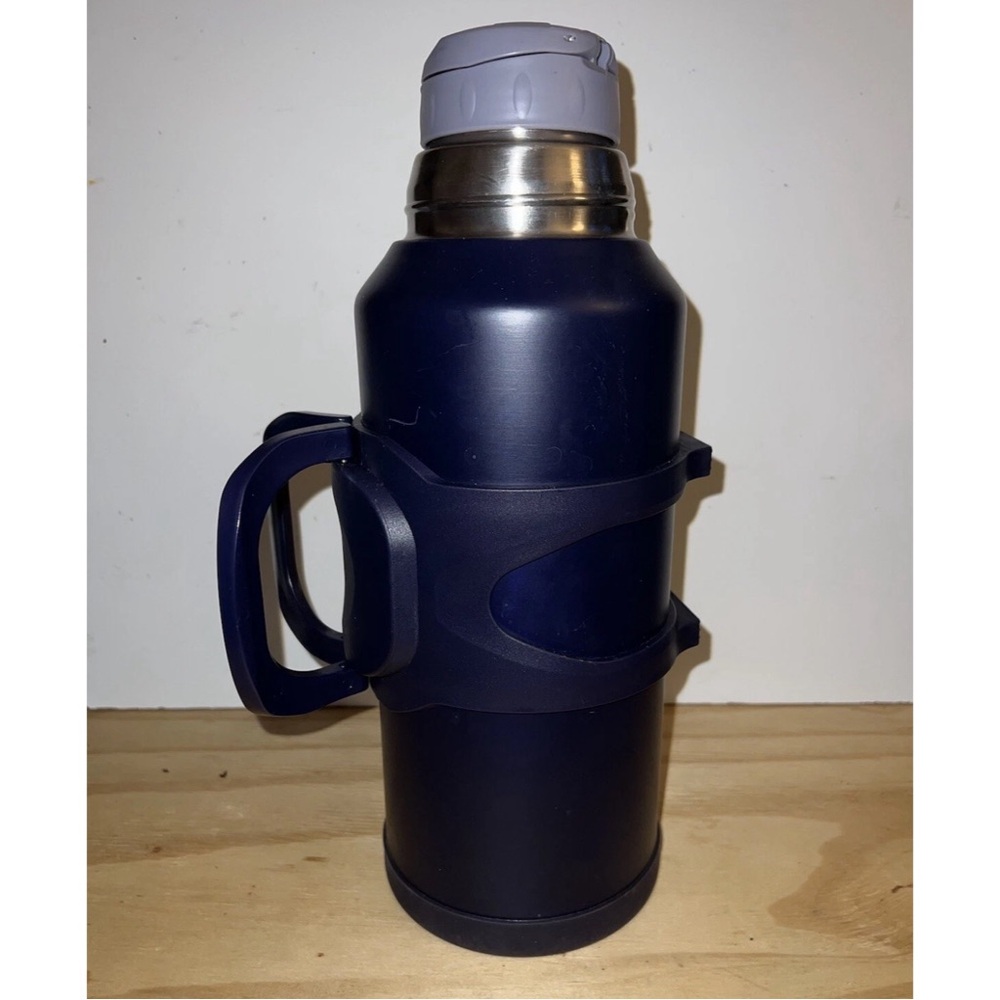 Hydraflow HF 128 Oz Insulated Capsule Tumbler Bottle Thermos Purple Drink Cup